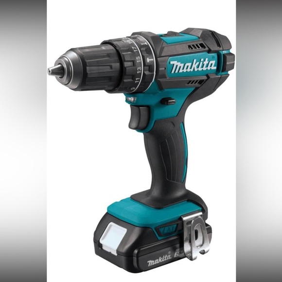 MAKITA XPH10 18V Compact Lithium-Ion Cordless 1/2 inch Hammer Driver-Drill Kit - Picture 2 of 7